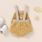 Lioraitiin 0-18M Newborn Baby Boy Girl Bodysuit Sleeveless Knitting