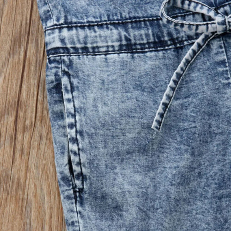 Pudcoco US Stock Fashion Toddler Baby Kids Girl Denim Overall Romper