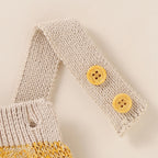 Lioraitiin 0-18M Newborn Baby Boy Girl Bodysuit Sleeveless Knitting