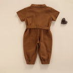 Lioraitiin 1-5Years Toddler Baby Girl’s Long Sleeve Jumpsuit Fashion