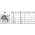 Lioraitiin Baby Boy Outfits Long Sleeve Tractor Letter Print Tops +