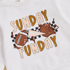 Lioraitiin Kids Boys Girls Sweatshirt Long Sleeve Crew Neck Letters