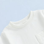 Lioraitiin 0-24M Infant Baby Girls Boys Bodysuit Short Sleeve Crew
