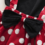 Lioraitiin Newborn Baby Girl Fly Sleeve Black Vest Top+Mini Dress