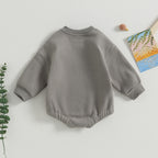 Lioraitiin 0-18M Infant Baby Boys Sweatshirt Bodysuit Long Sleeve