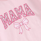 Family Matching Sweatshirt Parent-child Long Sleeve Crewneck Letter