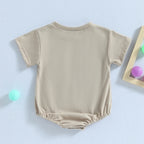 Lioraitiin 0-24M Infant Baby Girls Boys Bodysuit Short Sleeve Crew