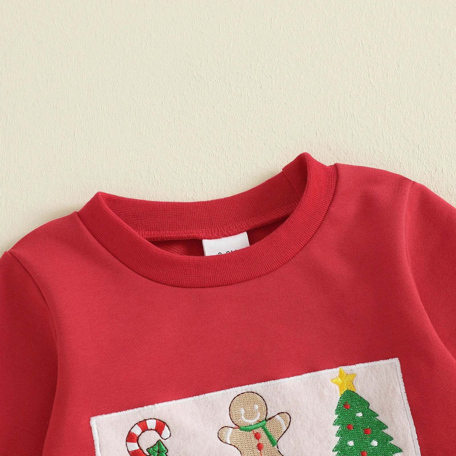 Toddler Baby Girls Boys Christmas Outfits Santa Claus Candy Print