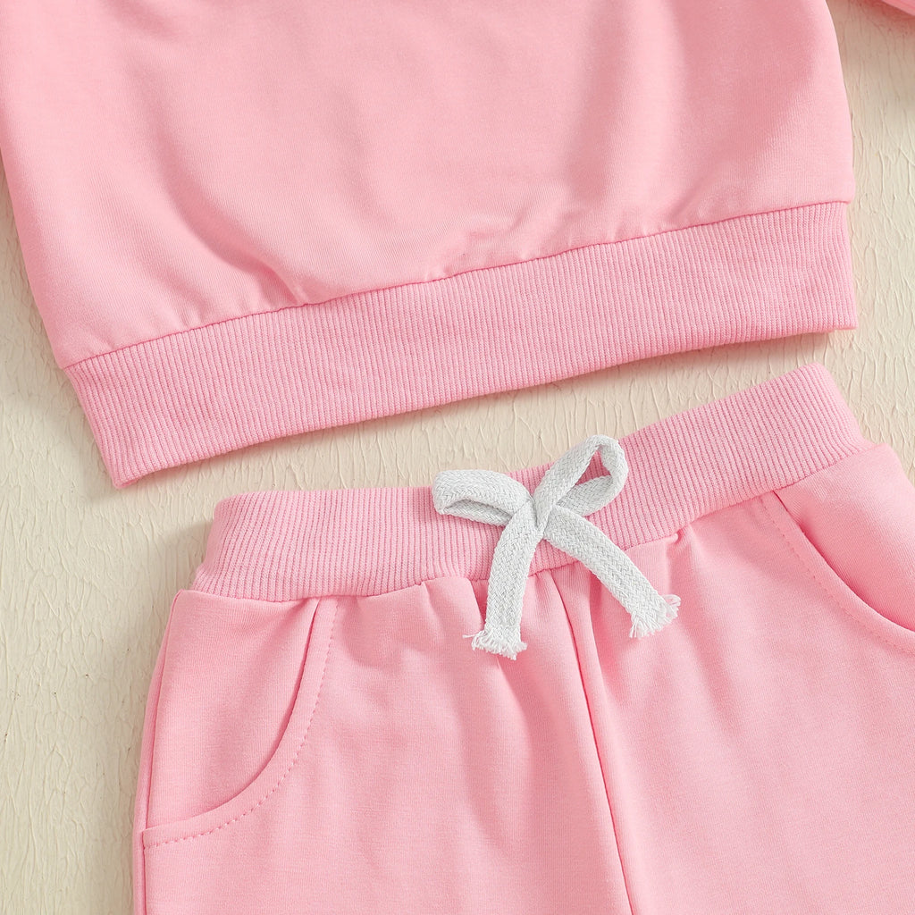 Lioraitiin Toddler Baby Girl 2Pcs Thanksgiving Outfits Long Sleeve