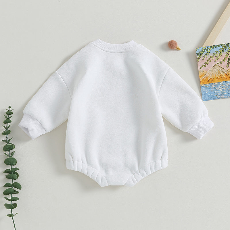 Lioraitiin 0-18M Infant Baby Boys Sweatshirt Bodysuit Long Sleeve