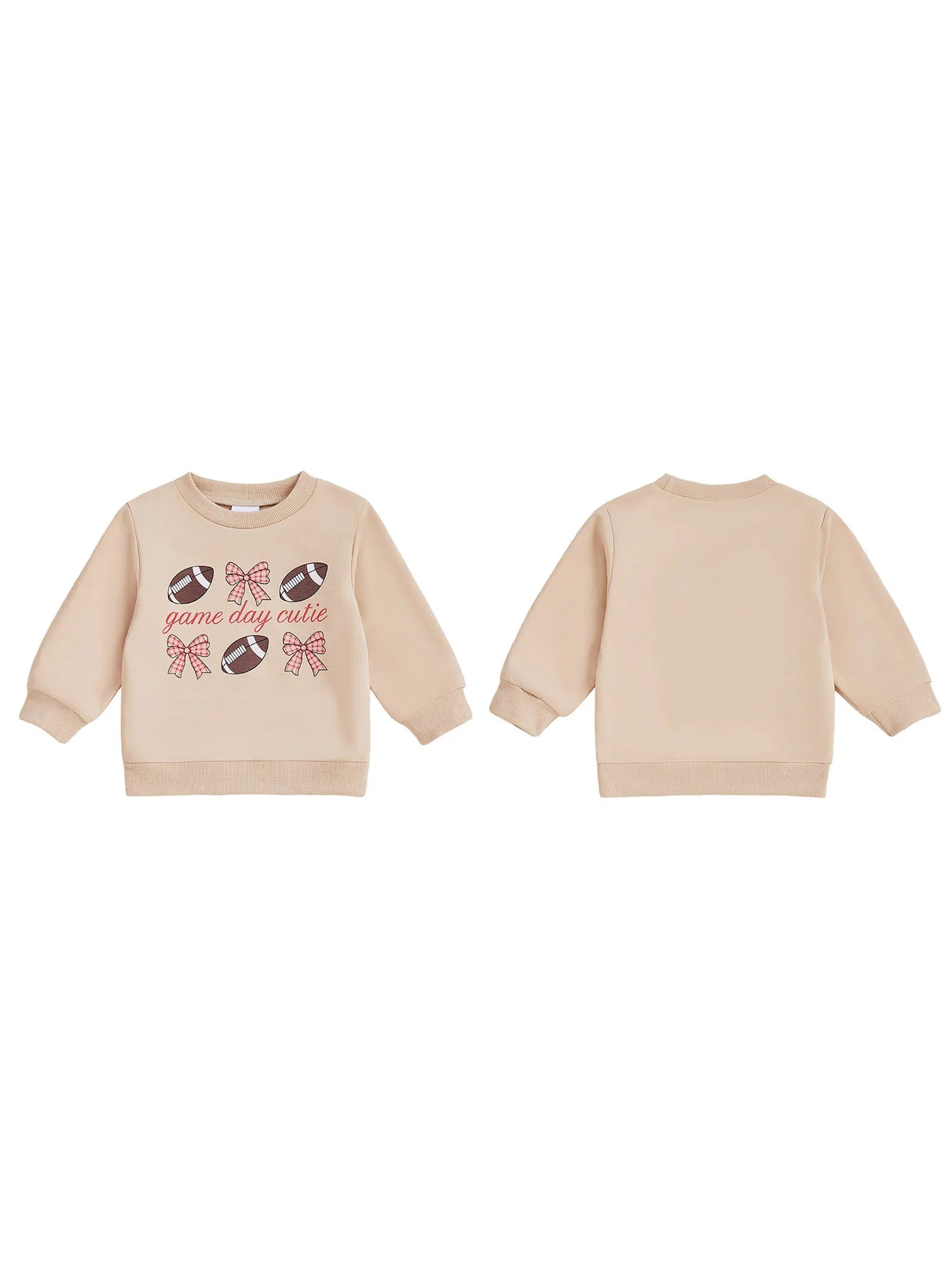 Lioraitiin Kids Boys Girls Sweatshirt Long Sleeve Crew Neck Letters