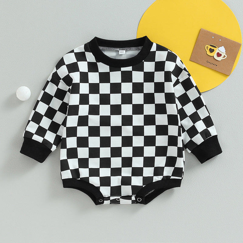 Lioraitiin 0-24M Infant Baby Boy Girl Sweatshirt Bodysuit