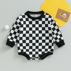 Lioraitiin 0-24M Infant Baby Boy Girl Sweatshirt Bodysuit