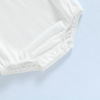Lioraitiin 0-24M Infant Baby Girls Boys Bodysuit Short Sleeve Crew