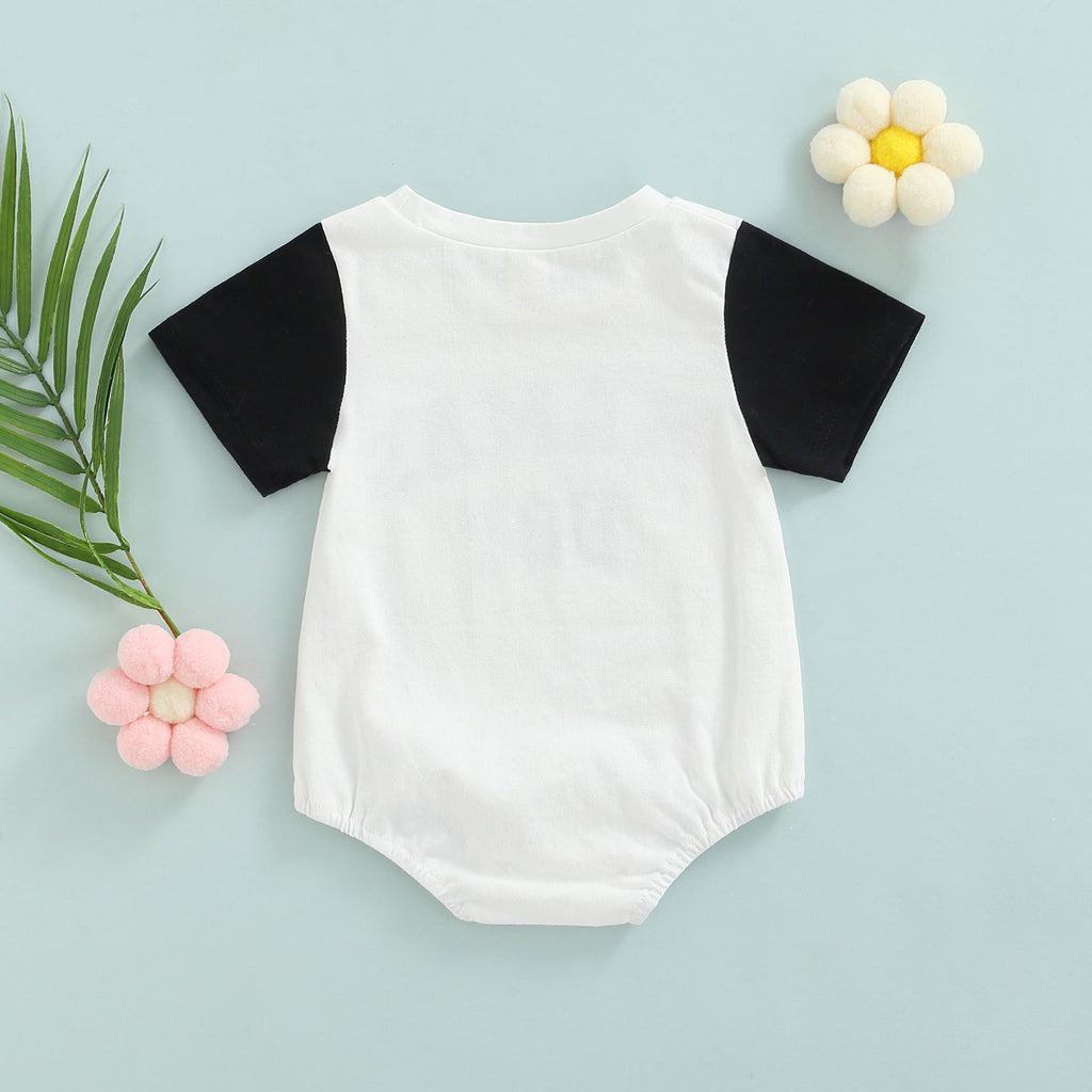 Lioraitiin 0-18M Infant Baby Boys Independence Day Bodysuit Short