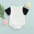 Lioraitiin 0-18M Infant Baby Boys Independence Day Bodysuit Short