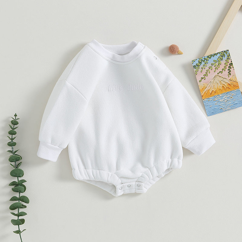 Lioraitiin 0-18M Infant Baby Boys Sweatshirt Bodysuit Long Sleeve