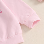 Family Matching Sweatshirt Parent-child Long Sleeve Crewneck Letter