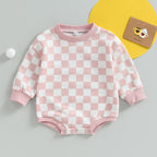 Lioraitiin 0-24M Infant Baby Boy Girl Sweatshirt Bodysuit