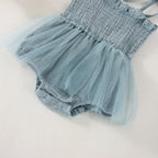 Lioraitiin 0-18M 2Pcs Newborn Infant Baby Girls Boys Sleeveless Strap