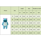 Lioraitiin 0-3Years Infant Baby Boy Girl Fleece Jumpsuit Horn Hooded