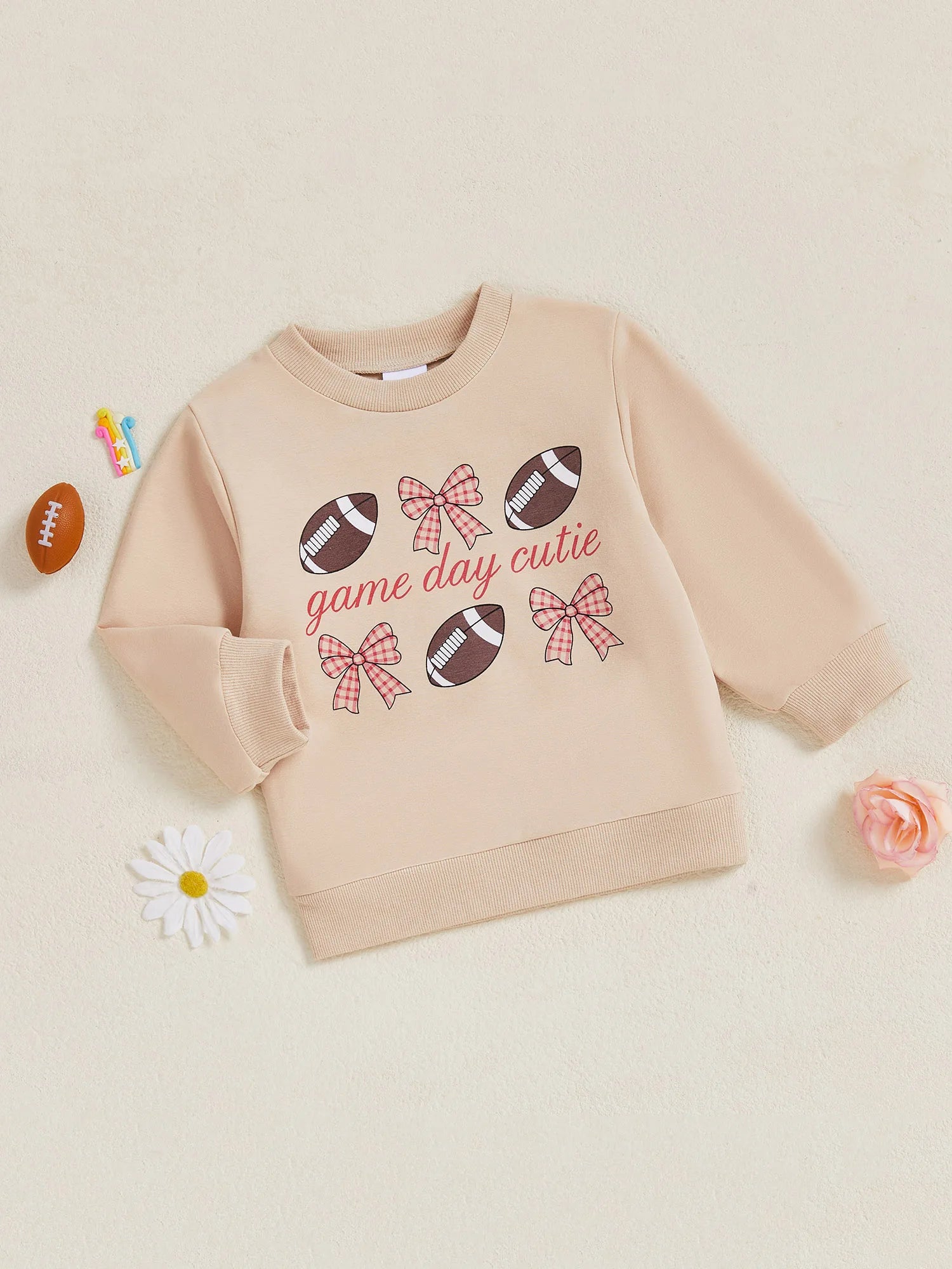 Lioraitiin Kids Boys Girls Sweatshirt Long Sleeve Crew Neck Letters