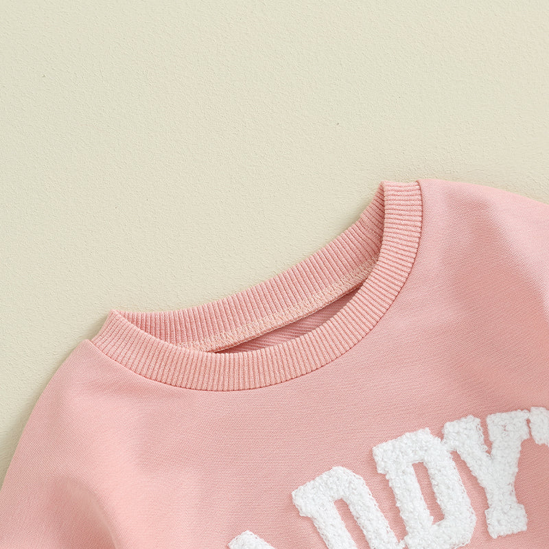 Lioraitiin 0-18M Daddys Girls Newborn Baby Ruffle Long Sleeve