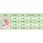 Lioraitiin Baby Girl Knit Overalls Floral Letter Embroidery