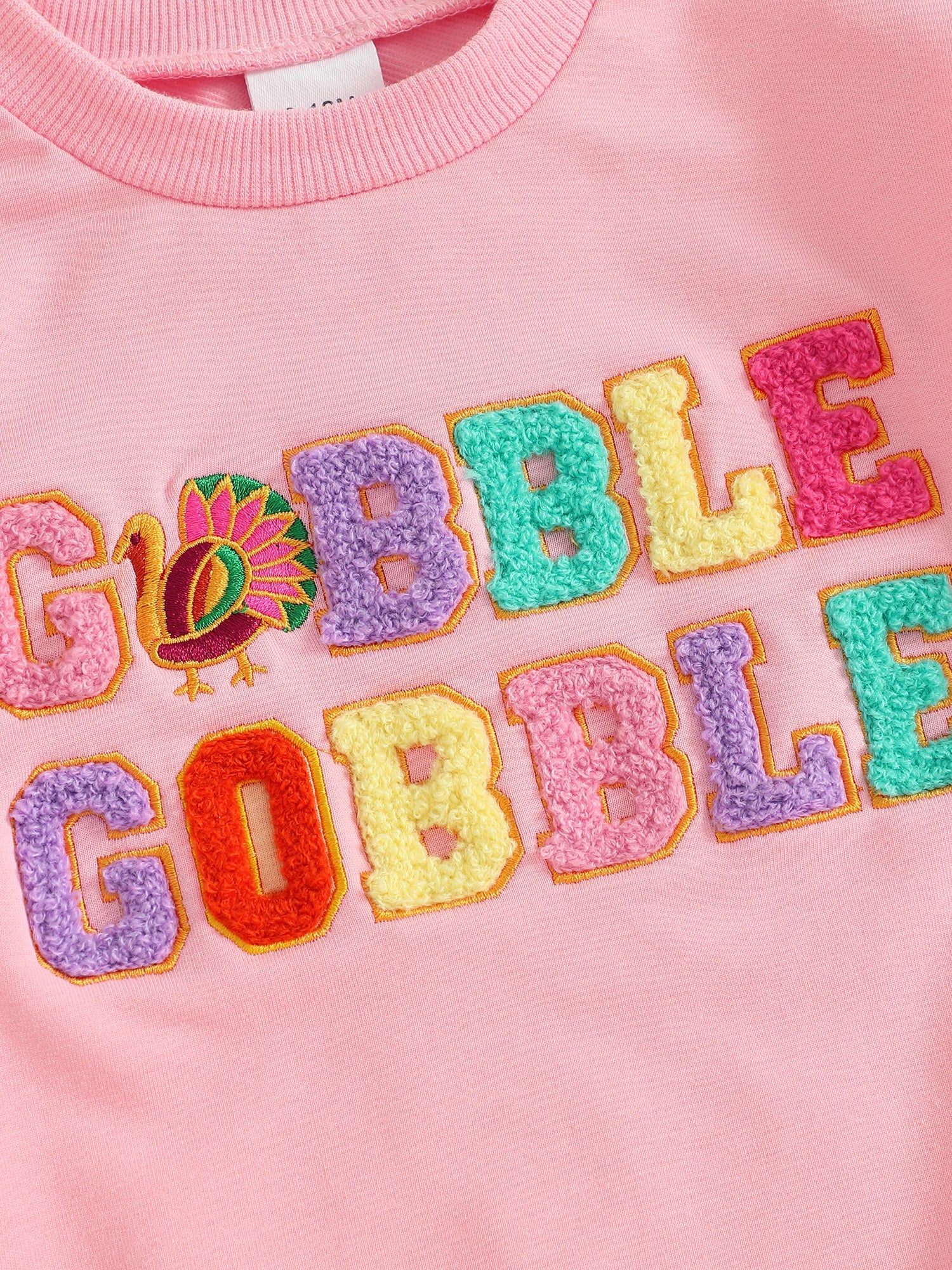 Lioraitiin Toddler Baby Girl 2Pcs Thanksgiving Outfits Long Sleeve
