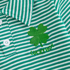 Lioraitiin Toddler Little Boy Irish Sweatshirt Striped Clover Letter