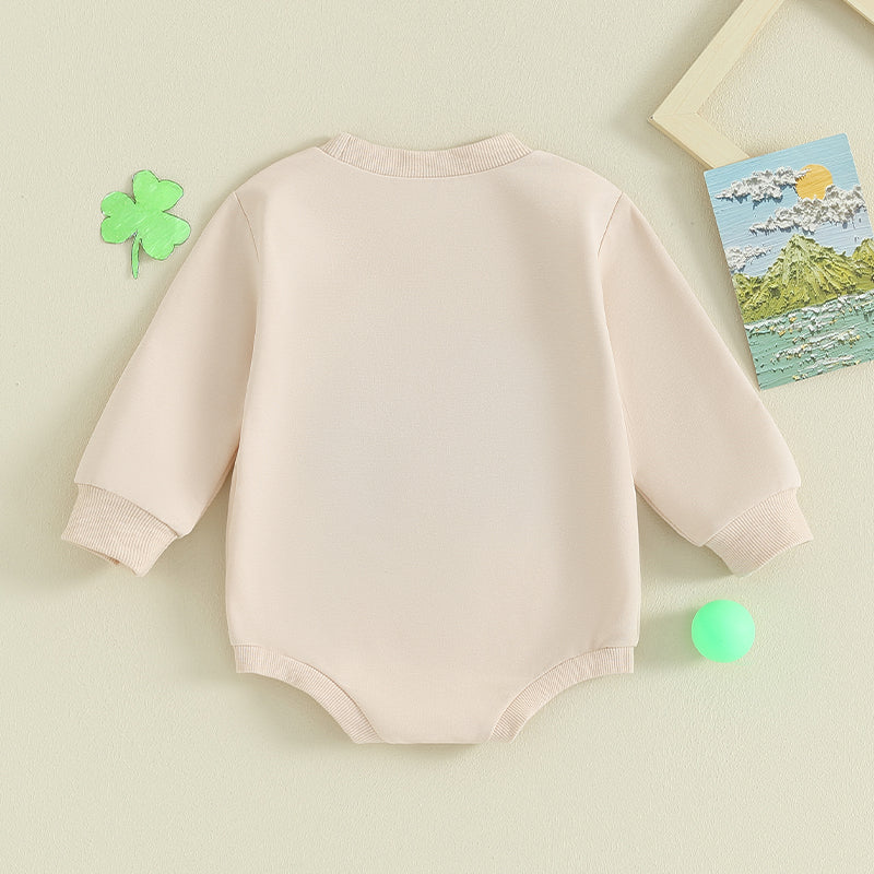 Lioraitiin Newborn Baby Boy Girl St Patricks Day Outfit Green Four