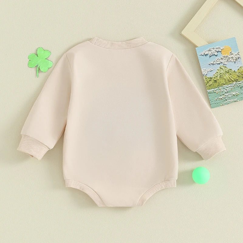 Lioraitiin Newborn Baby Boy Girl St Patricks Day Outfit Green Four