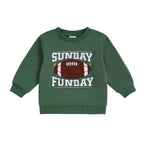 Lioraitiin Kids Boys Girls Sweatshirt Long Sleeve Crew Neck Letters