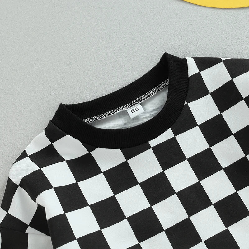 Lioraitiin 0-24M Infant Baby Boy Girl Sweatshirt Bodysuit