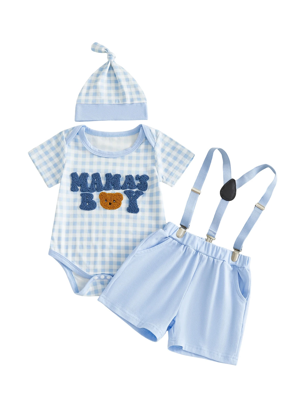 Lioraitiin Baby Boys Shorts Outfits Short Sleeve O Neck Letter