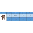 Lioraitiin Baby Boys Girls Jumpsuits Long Sleeve Round Neck Rompers