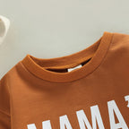 Lioraitiin 0-12M Infant Baby Boy Girl Bodysuit Letter MAMA's Coffee