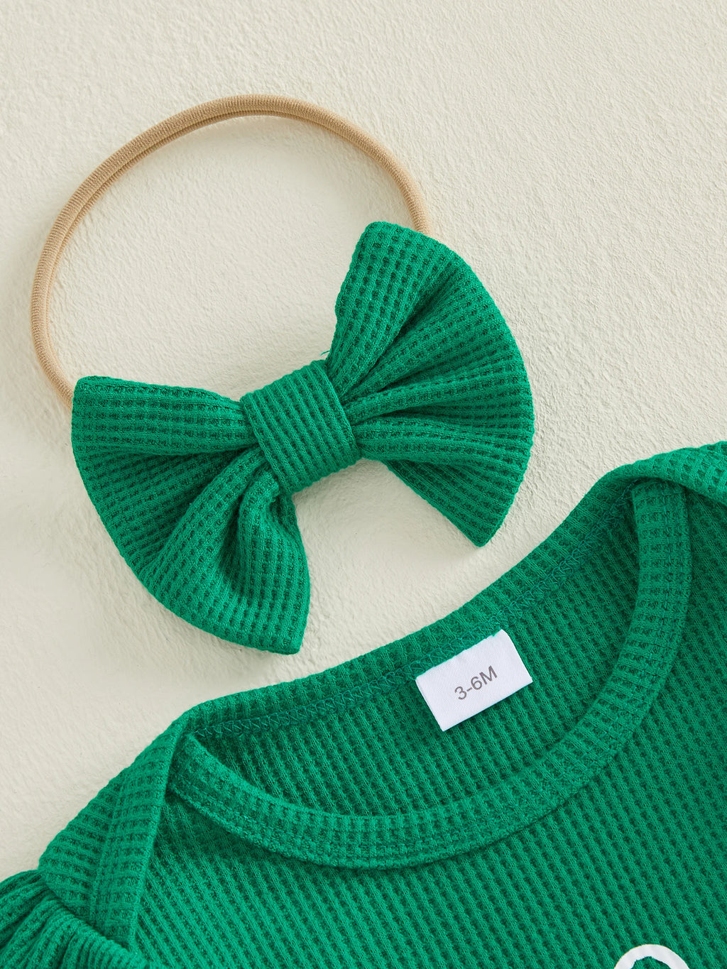 Lioraitiin Baby Girls Irish Day Outfits Long Sleeve O Neck Letter