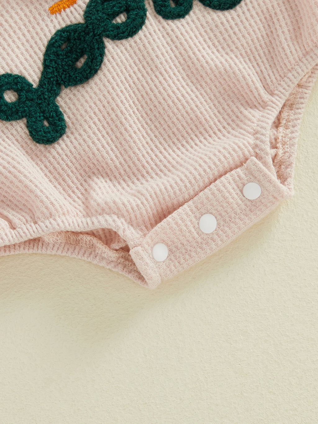 Lioraitiin Baby Girls Romper Fashionable Letter Goose Embroidery Crew