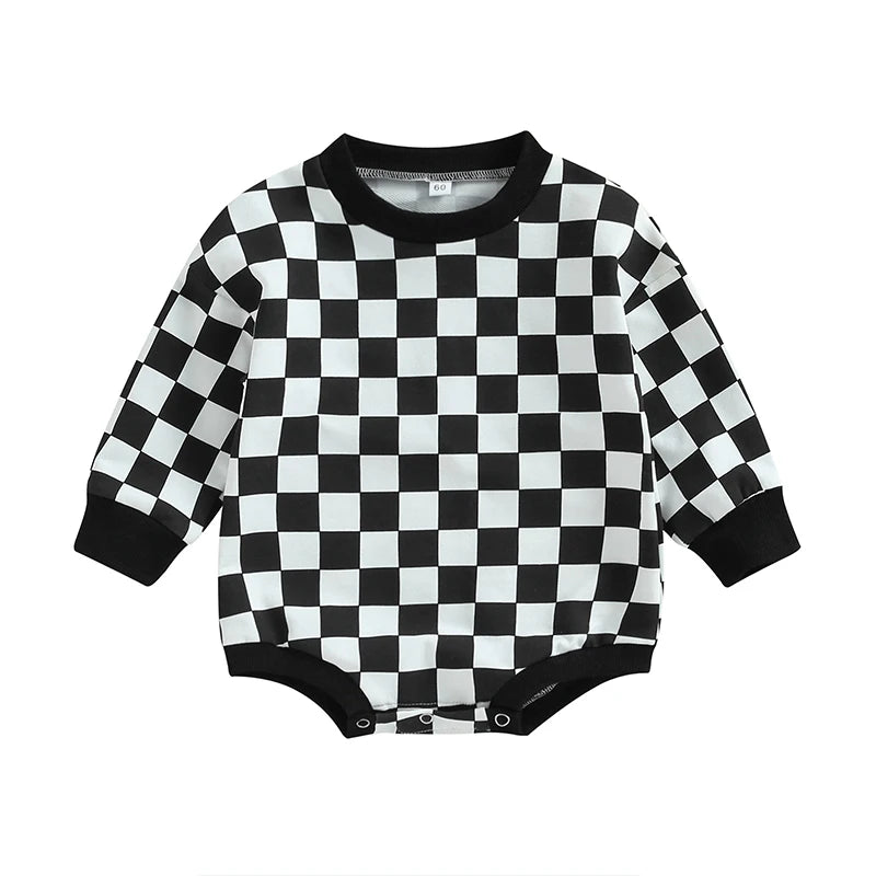 Lioraitiin 0-24M Infant Baby Boy Girl Sweatshirt Bodysuit