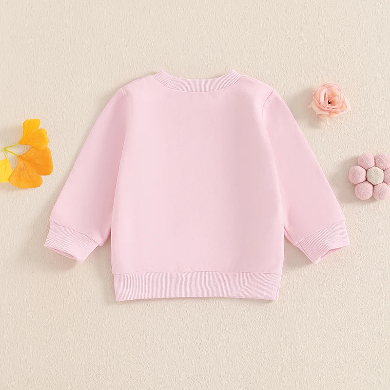 Family Matching Sweatshirt Parent-child Long Sleeve Crewneck Letter