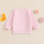 Family Matching Sweatshirt Parent-child Long Sleeve Crewneck Letter