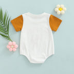 Lioraitiin 0-18M Infant Baby Boys Independence Day Bodysuit Short