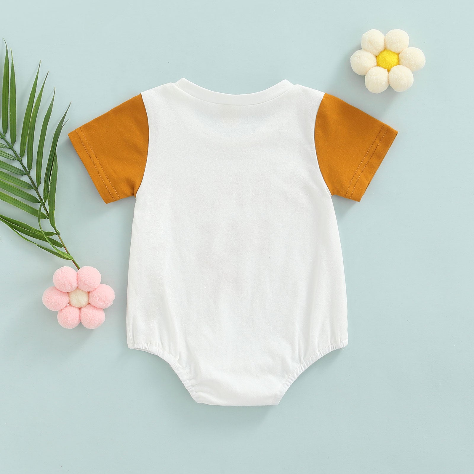 Lioraitiin 0-18M Infant Baby Boys Independence Day Bodysuit Short