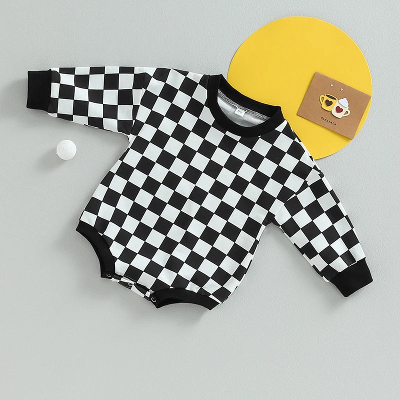 Lioraitiin 0-24M Infant Baby Boy Girl Sweatshirt Bodysuit