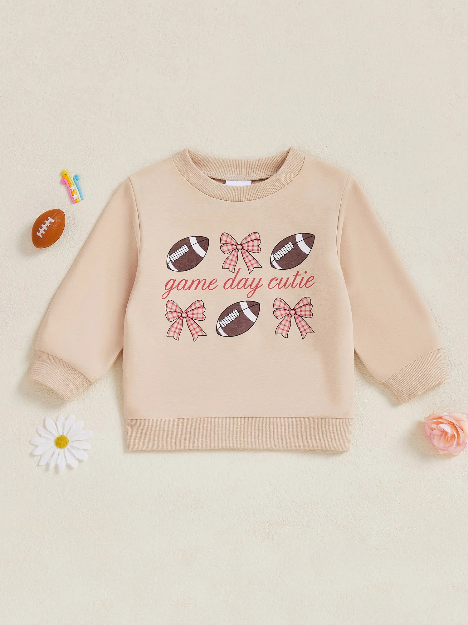 Lioraitiin Kids Boys Girls Sweatshirt Long Sleeve Crew Neck Letters