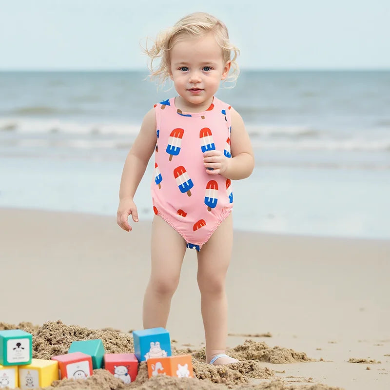 Lioraitiin Newborn Baby Boys Fourth of July Romper for Girls Cute