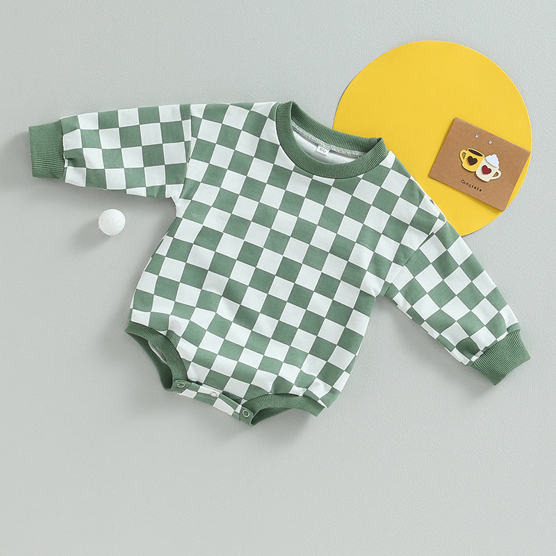 Lioraitiin 0-24M Infant Baby Boy Girl Sweatshirt Bodysuit