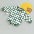Lioraitiin 0-24M Infant Baby Boy Girl Sweatshirt Bodysuit