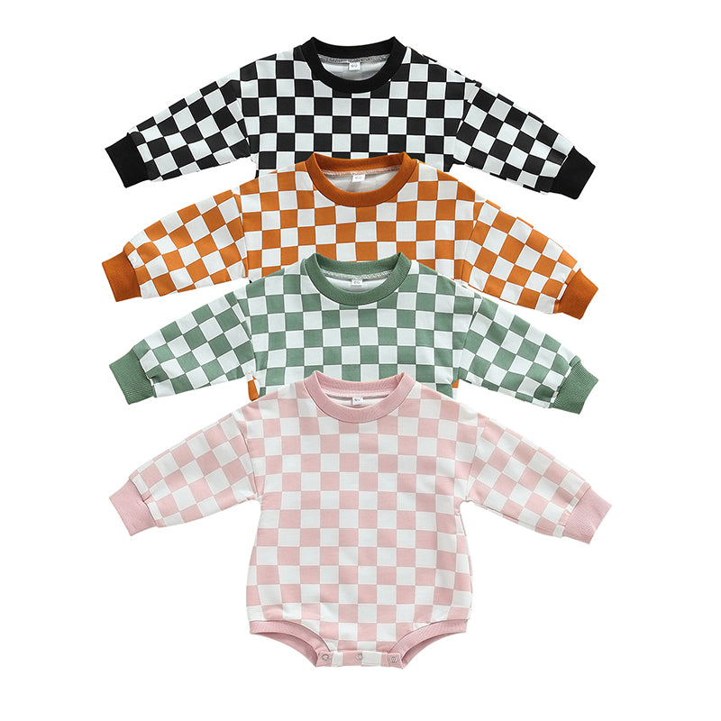 Lioraitiin 0-24M Infant Baby Boy Girl Sweatshirt Bodysuit